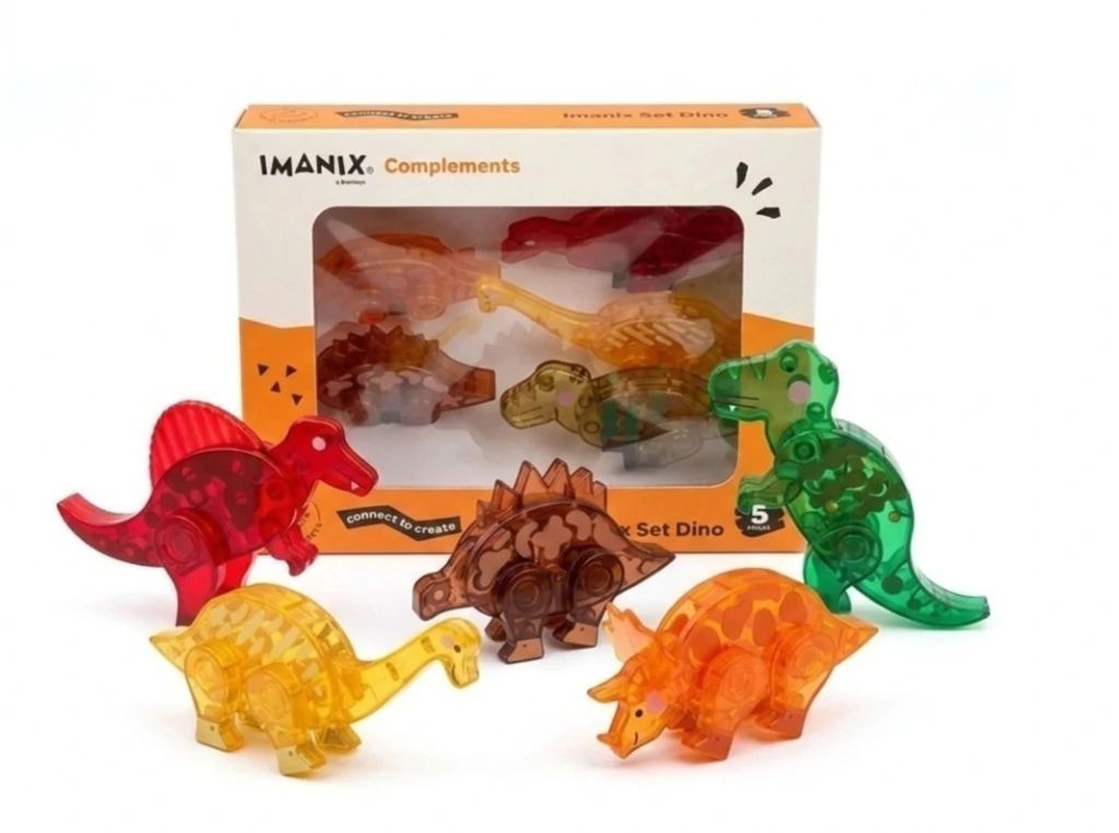 IMANIX SET DINOSAURIOS X 5